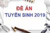 Đề án tuyển sinh năm 2019 của Đánh bài online
